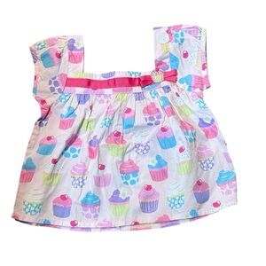 Gymboree Hello Cupcake Top Pink Birthday Size 2T NWT